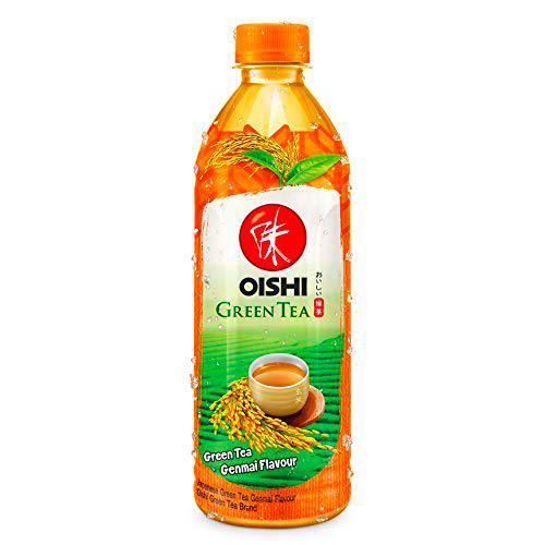 OISHI Té verde Genmai 24x500ml