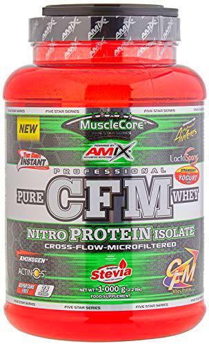 AMIX Cfm Nitro Whey With Actinos 1 Kg Fresa-Yogurt 1 1000 g