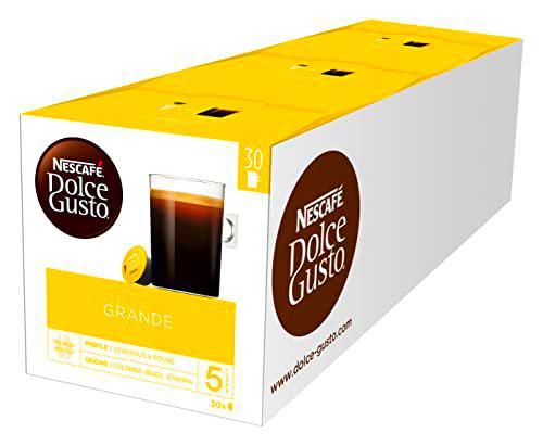 Nescafé Dolce Gusto Grande Cápsulas 30 Por Paquete (Paquete de 3)