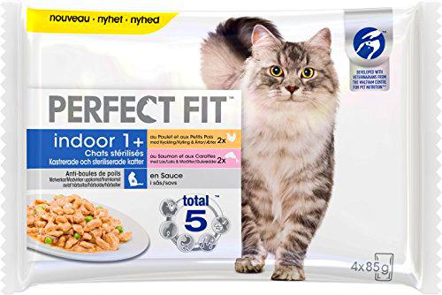 PERFECT FIT Indoor - Sachets fraîcheur pour Chat Adulte d'intérieur stérilisé