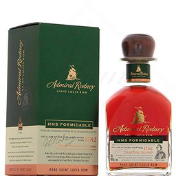 Admiral Rodney HMS FORMIDABLE Rare Saint Lucia Rum 40%