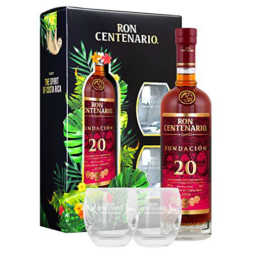 Ron Centenario FUNDACIÓN 20 Sistema Solera Rum 40% Vol