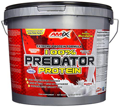 AMIX - Proteínas para Aumentar Masa Muscular con Sabor Fresa