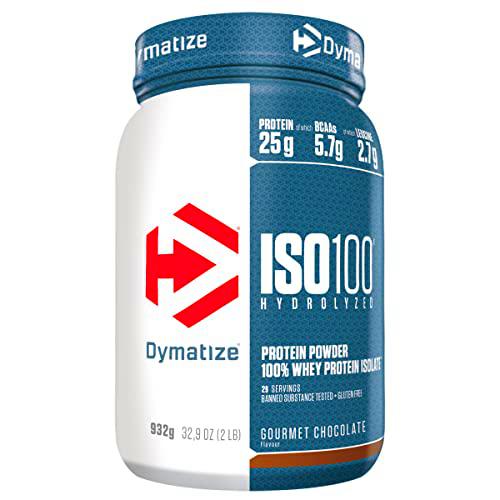 Dymatize ISO 100 Hydrolyzed Gourmet Chocolate 932g