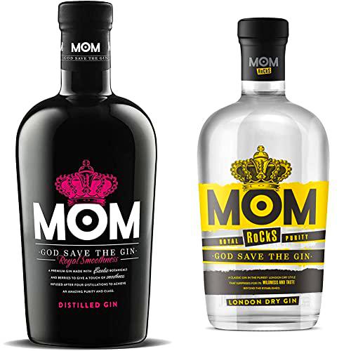 MOM - Ginebra Premium - 700 ml &amp; Rocks - Ginebra Premium