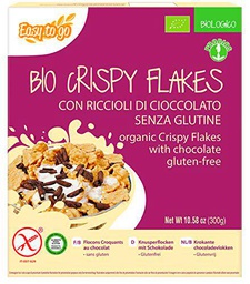 Probios Easy To Go Copos Crujientes con Chocolate - 8 paquetes