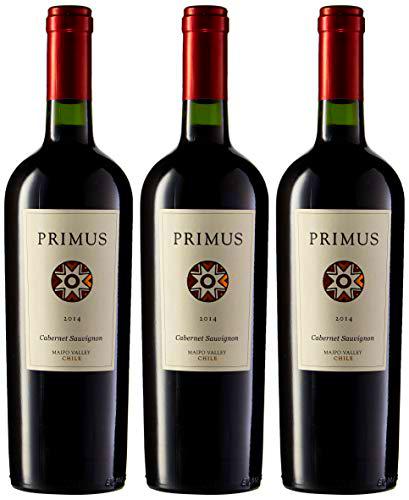 Primus Cabernet Sauvignon - Vino Chile - 3 Botellas x 750 ml