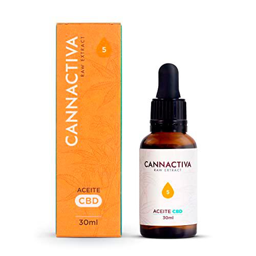 Aceite de CBD Cannactiva - Aceite de semilla de cáñamo rico en Cannabidiol