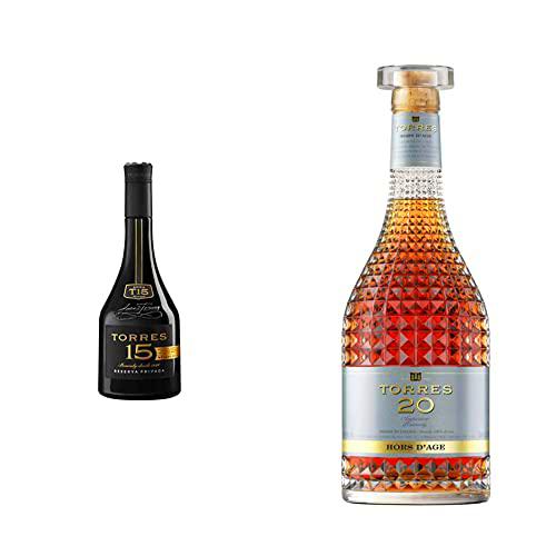 TORRES BRANDY 15, Brandy, 70 cl - 700 ml &amp; 20, Brandy, 70 cl