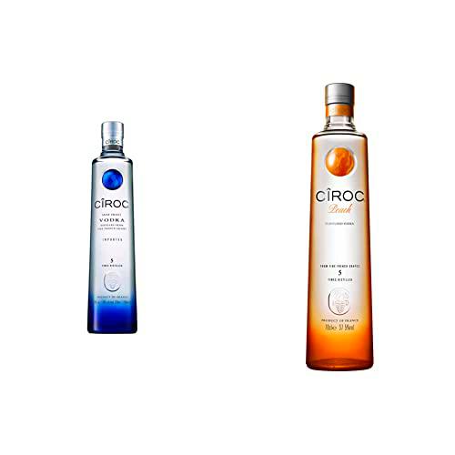 Cîroc, vodka, 700 ml &amp; Ciroc Peach Vodka - 700 ml