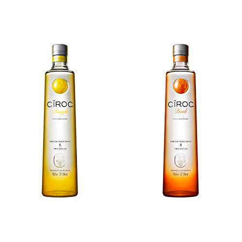 Ciroc Pineapple Vodka - 700 ml &amp; Ciroc Peach Vodka