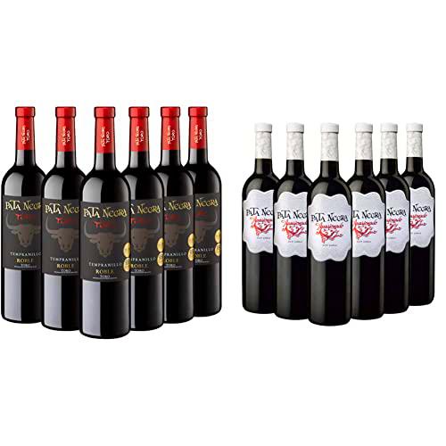 Pata Negra Roble - Vino Tinto D.O. Toro - Caja de 6 Botellas x 750 ml &amp; Apasionado