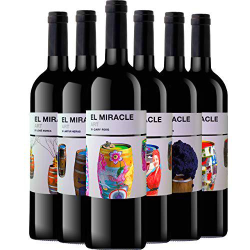 El Miracle Art Vino Tinto De Autor D.O. Alicante 6 Botellas