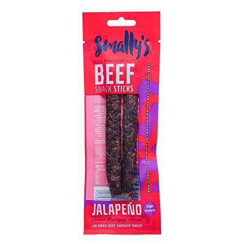 Smally's Beef Snack Sticks 15x40g Jalapeno