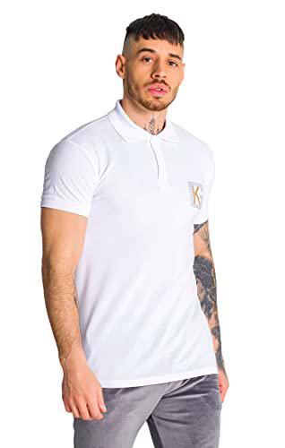 Gianni Kavanagh White That's Hot Polo Shirt, S Men's