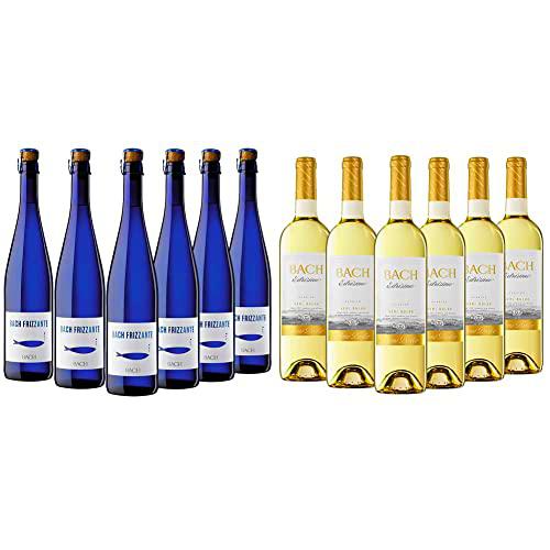 Bach Frizzante - Vino de aguja, 100% Moscato - Caja 6 botellas 75cl &amp; Viña Extrísima