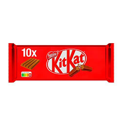 Kit Kat Leche - - Pack de 10 Unidades 430 g - Pack de 24