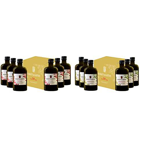 Marqués de Griñón Aceite De Oliva Virgen Extra Picual Pack de 6 botellas x 500 ml &amp; Aceite De Oliva Virgen Extra Arbequina Pack de 6 botellas x 500 ml