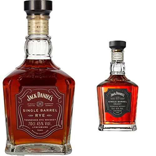 Jack Daniel's Single Barrel RYE 45º, 700 ml &amp; Jack Daniels Single Barrel Select Tennessee Whiskey, 45% Vol