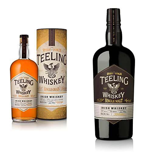 Teeling, Whisky Irlandés De Grano Único, 700 ml &amp; Whiskey SINGLE MALT Irish Whiskey 46% Vol