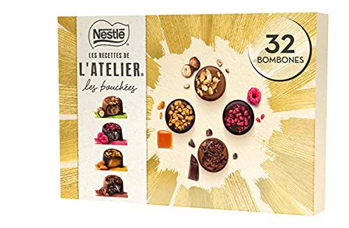 Nestlé Atelier - Bombones de Chocolate con Leche, 8 x 398 g