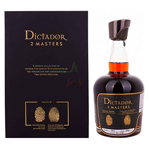 Dictador Dictador 2 Masters 45 Years Old Colombian Rum Glenfarclas Finish 1972 45% Vol