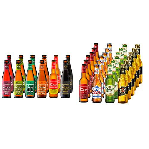 La Sagra Pack Cerveza Artesanal 6 Estilos, Botella