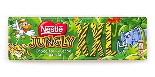 NESTLÉ JUNGLY chocolate con leche tableta XXL 15x235g