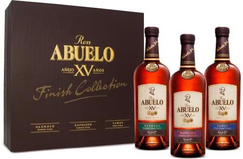 Ron Abuelo 7451101210639 Finish Collection 40% - Three Pack 20 Cl