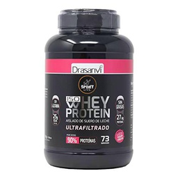 DRASANVI 546725 WHEY Protein Aislado Yogur Fresa 2,2KG Sport Live