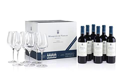 Marques de Vargas Reserva 2016 con 6 copas de regalo