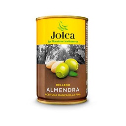 Pack 12 Latas Aceituna manzanilla Rellena de Almendra Jolca (12x300g)