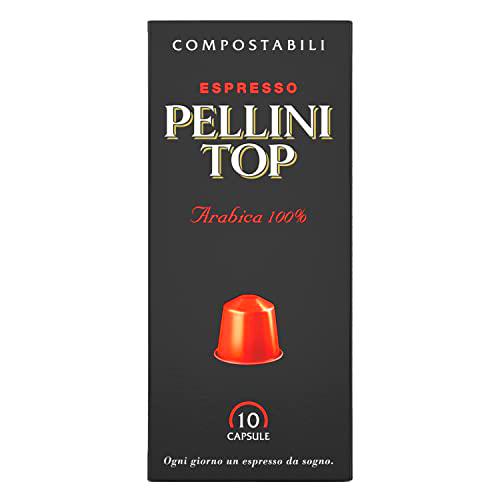 Pellini Caffè - Espresso Pellini Top Arabica 100% - 120 Cápsulas (12 x 10)