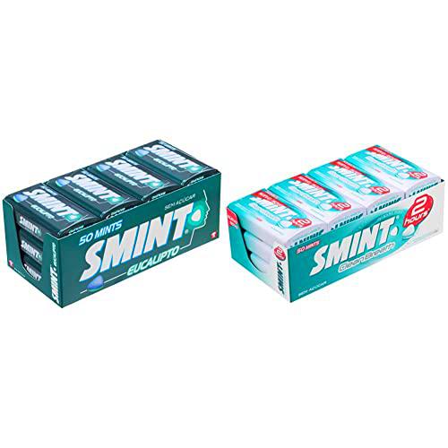 Smint Tin Eucalipto, Caramelo Comprimido Sin Azúcar