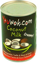 YOUWOK.COM - LECHE DE COCO LATA ABREFÁCIL. PACK 12 X 40 CL.