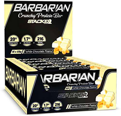 Stacker2 Barbarian Bar (15x55g) 15 unidades 825 g