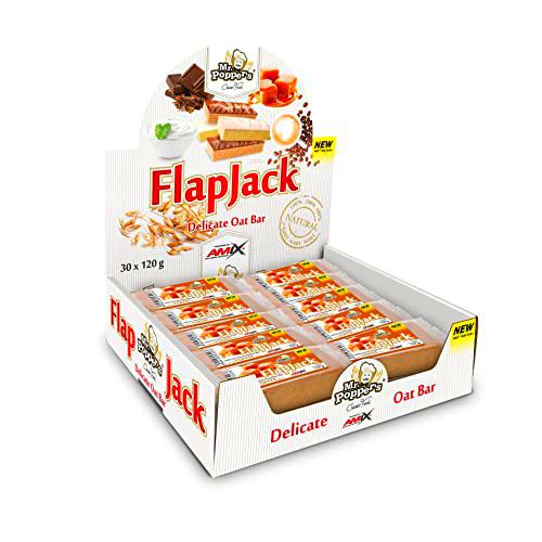 AMIX - Barritas de Proteínas - Flap Jack Oat en Formato de 30 x 120 g