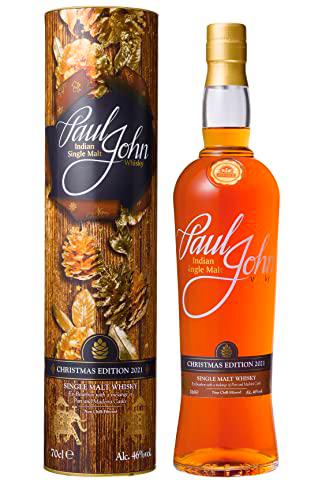 Paul John CHRISTMAS EDITION Indian Single Malt Whisky 2021 46% Vol