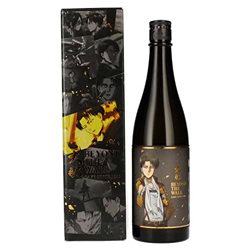 Attack on Titan x Beyond the Wall LEVI Model Japanese Sake 15% Vol