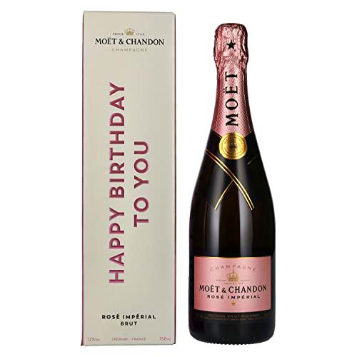 Moët &amp; Chandon Champagne ROSÉ IMPÉRIAL Brut Milestones 12% Vol