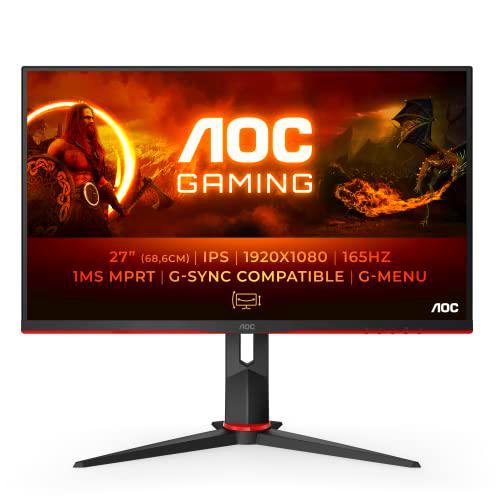 AOC Gaming 27G2SP - Monitor FHD de 27 Pulgadas, 165 Hz