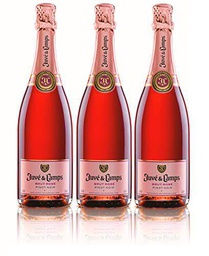 Juvé &amp; Camps | Cava Brut Rosé Reserva | Pack de 3 botellas de 75 cl | Pack Ideal para Regalar Cava | Pinot Noir