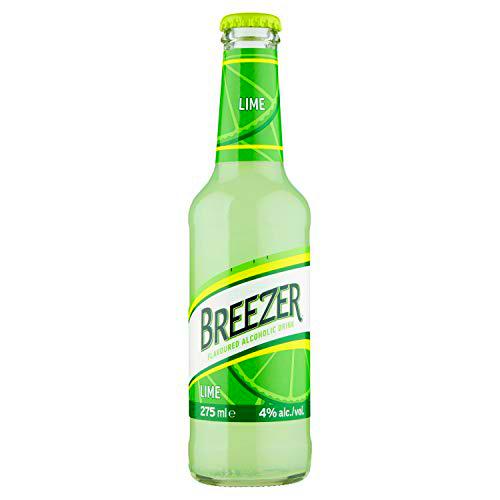 Breezer Combinado Refrescante de Ron con Lima - Paquetes de 24 x 275 ml