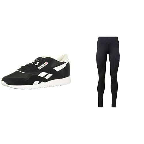 Reebok CL NYLONblack/Black/White + WOR PP TightNight Black