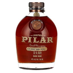 Papa's Pilar 24 Solera Profile DARK RUM RYE WHISKEY BARREL Limited Release 43% Vol. 0,7l