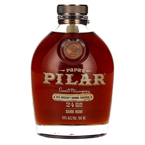 Papa's Pilar 24 Solera Profile DARK RUM RYE WHISKEY BARREL Limited Release 43% Vol. 0,7l