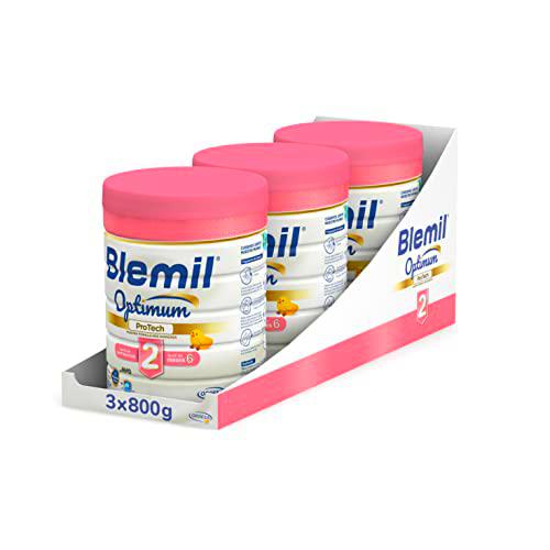 Blemil 2 Optimum ProTech 3PACK | Leche de continuación en polvo