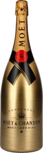 Moët &amp; Chandon Champagne IMPÉRIAL Brut Golden Sleeve Design 12% Vol. 1,5l