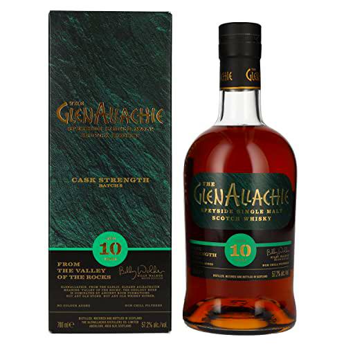 The GlenAllachie 10 Years Old CASK STRENGTH Batch 8 57,2% Vol