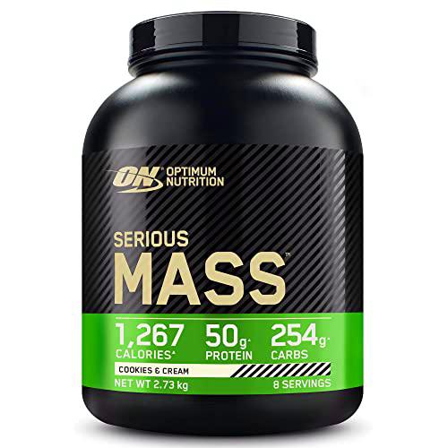 Optimum Nutrition Serious Mass Proteina en Polvo, Mass Gainer Alto en Proteína